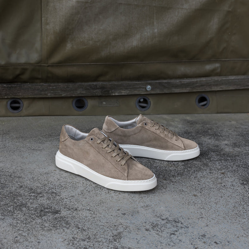 OMNIO KEA BASE Taupe Suede