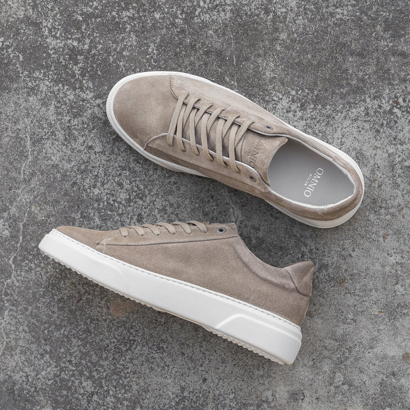 OMNIO KEA BASE Taupe Suede