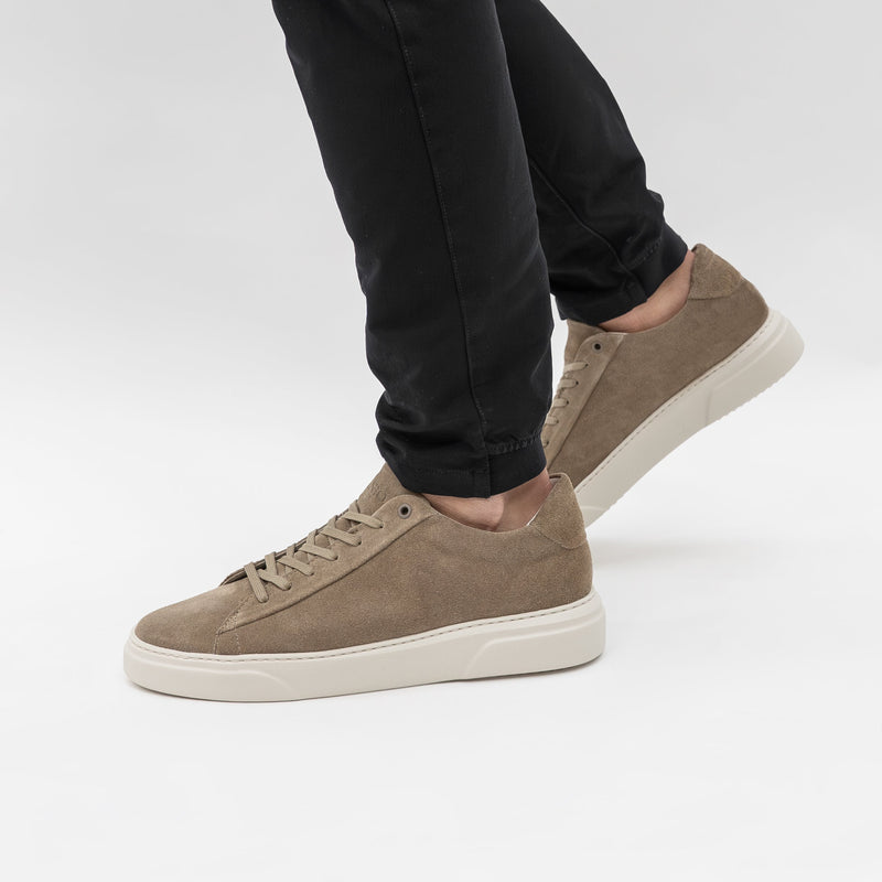 OMNIO KEA BASE Taupe Suede