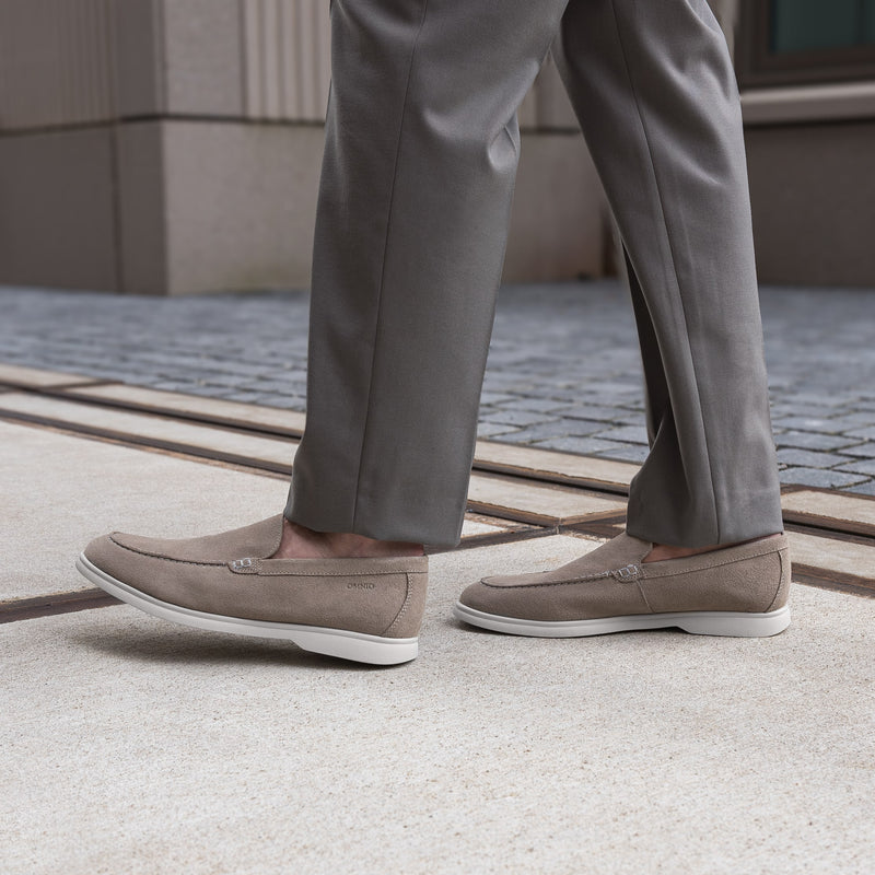 ACE LOAFER MOC Sesamo Suede